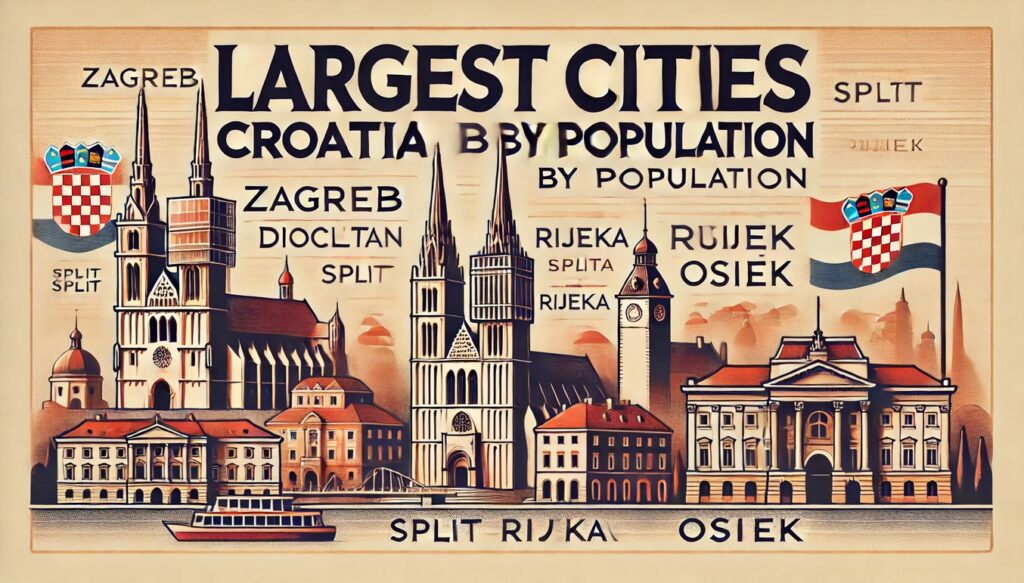 Largest Cities in Croatia by Population